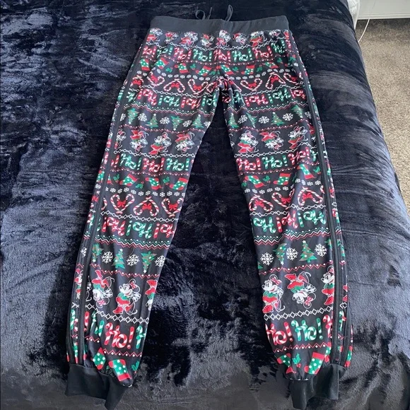 Disney Parks Minnie Mouse Christmas jogger pants - Picture 2 of 4